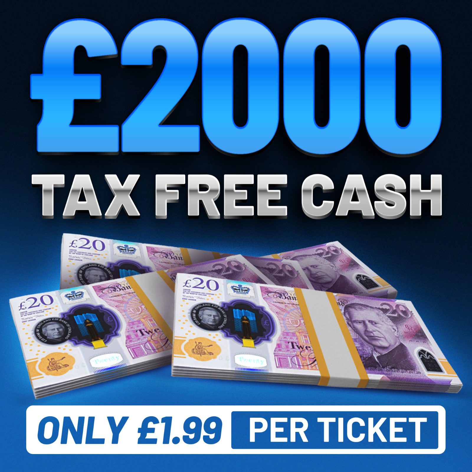 💸 WIN £2,000 TAX-FREE CASH + £200 WORTH OF INSTANT WINS UP FOR GRABS! 💸