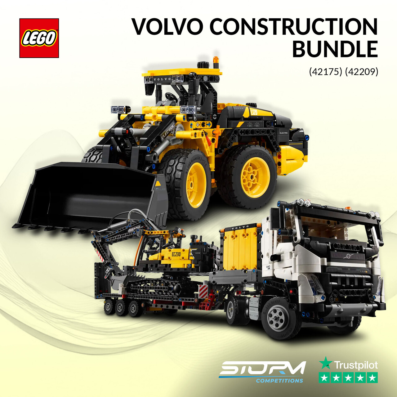 Lego Volvo Construction Bundle
