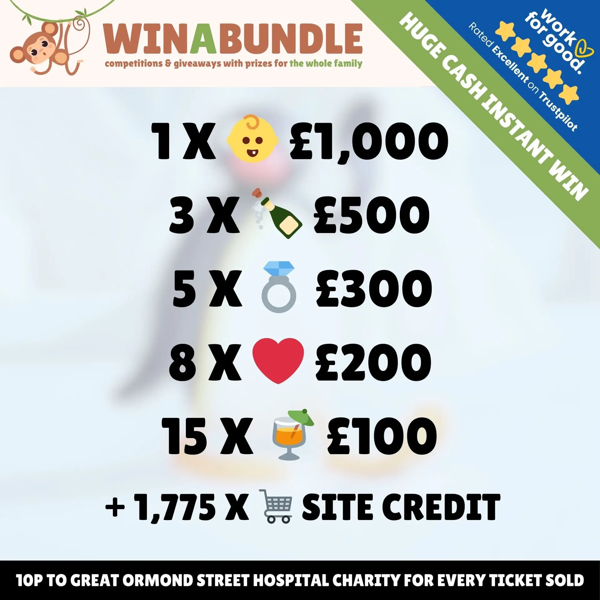 Huge Cash Instant Win