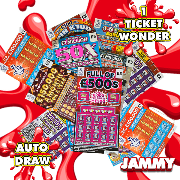 £50 SCRATCH CARD BUNDLE! 3 WINNERS + NEIGHBOURS!