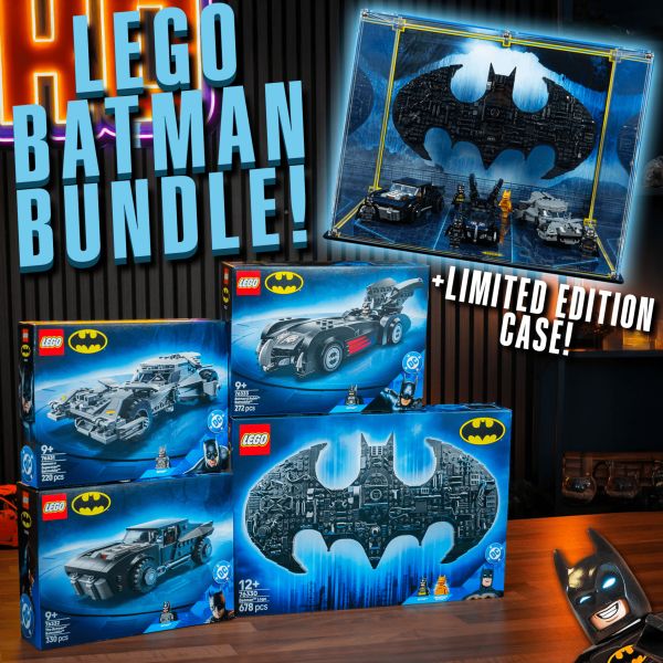 LEGO Batman Bundle + Display Case!