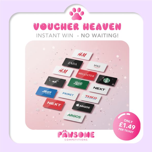 INSTANT WIN – VOUCHER HEAVEN 🛍️