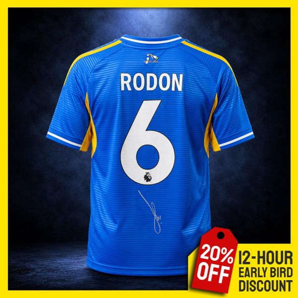Joe Rodon Signed Leeds Away Shirt!