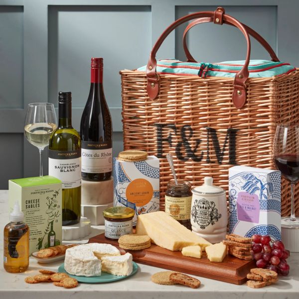 Fortnum and Mason The Cheese and Wine Hamper