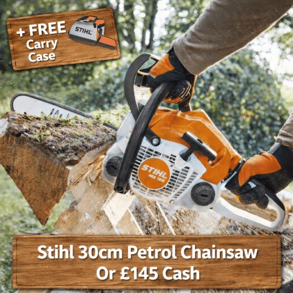 Stihl 30cm Petrol Chainsaw & Carry Case #5