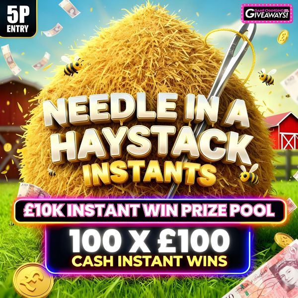 Needle in a Haystack Instants – £10k Prize Pool + £1,000 Final Prize