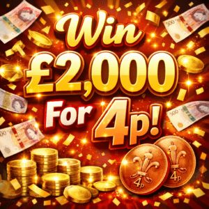 £2,000 Tax Free Cash For 4p!