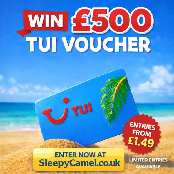 £500 CASH OR TUI VOUCHER!