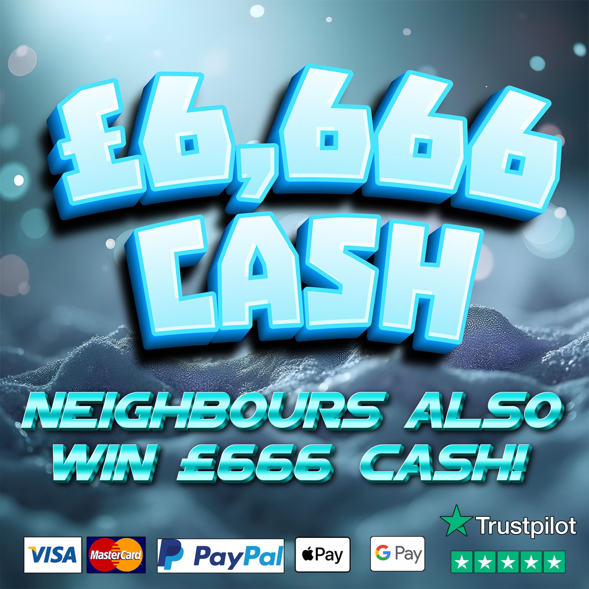 THE £6,666 BIG CASH COMPETITION + NEIGHBOURS!