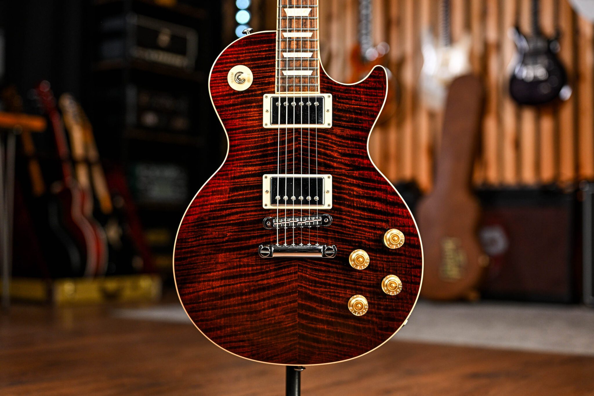 Gibson 120th Anniversary Les Paul Standard Plus Top in Rootbeer