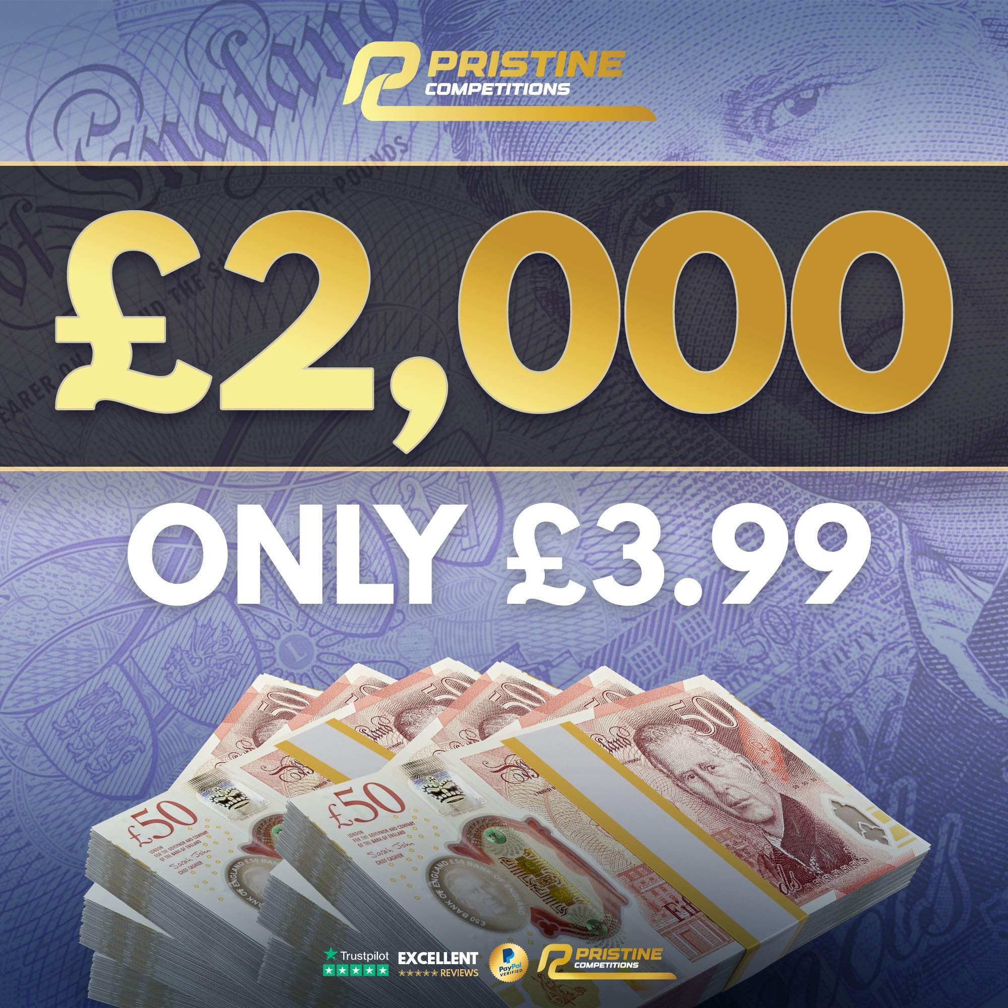 Sundays £2,000 for £3.99