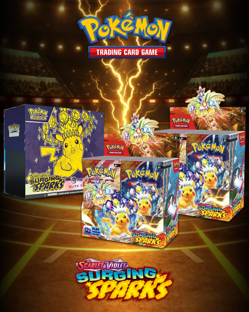 Pokemon Tcg Scarlet Violet Surging Sparks Bundle