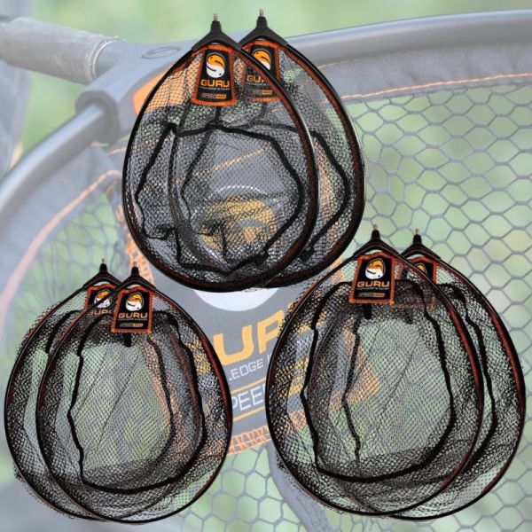 2x Guru Speed Landing Nets Choice of Size – AUTO DRAW