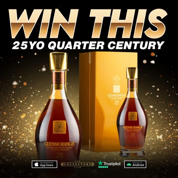 WIN THIS GLENMORANGIE QUARTER CENTURY 25 YEAR OLD!