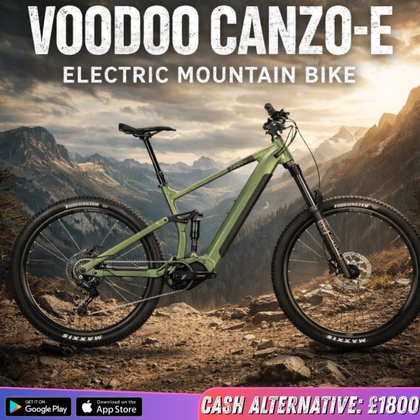 VOODOO CANZO-E ELECTRIC MOUNTAIN BIKE