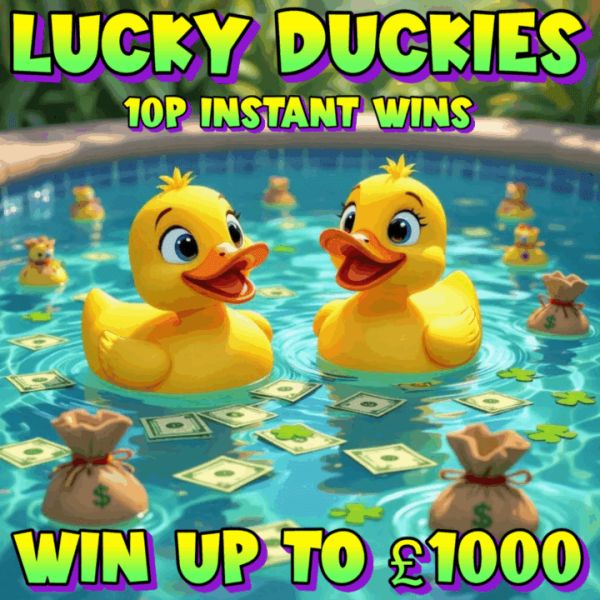 LUCKY DUCKIES 10P INSTANT WINS
