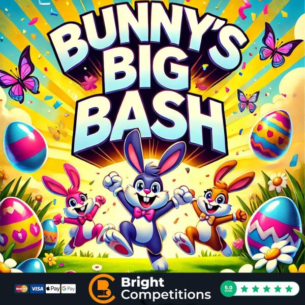 Bunny’s Big Bash – 1,077 Instant Wins – £200 Jackpot