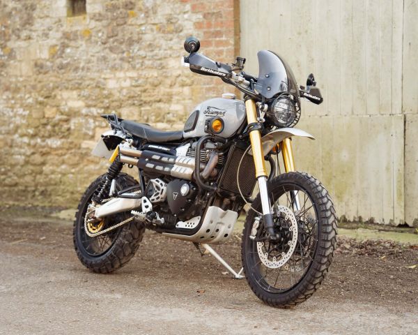 Win This 2019 Triumph Scrambler 1200 XE & £500.00
