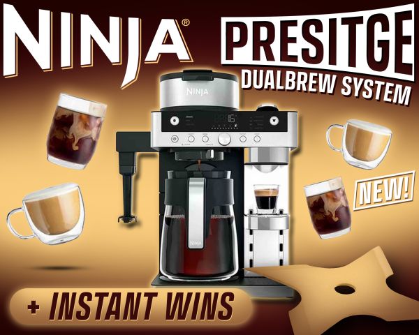 NINJA PRESTIGE DUALBREW SYSTEM!