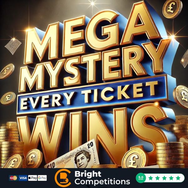 Mega Mystery Every Ticket Wins & £250 Main Prize