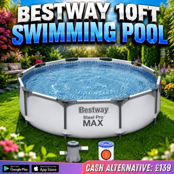 BESTWAY 10FT SWIMMING POOL