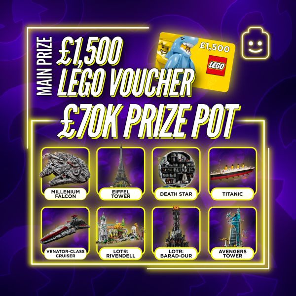 £70K MEGA LEGO Comp + Instant Wins #3