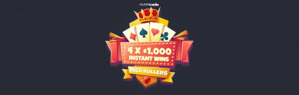 High Rollers £1,000 + 4 x £1,000 Instant Wins #4