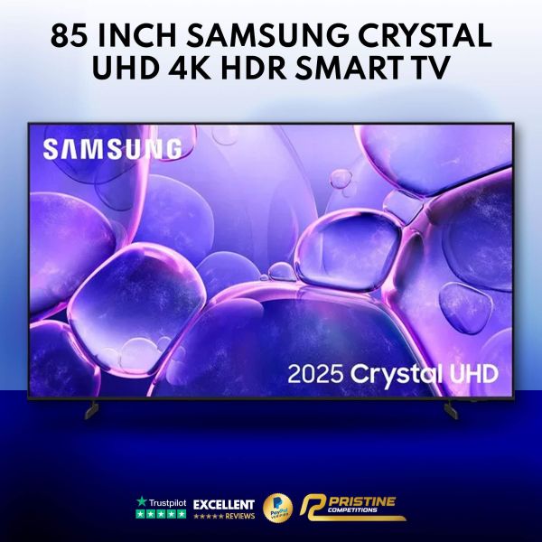 Win This HUGE 85″ SAMSUNG  Crystal UHD 4K HDR Smart TV 2025 #10