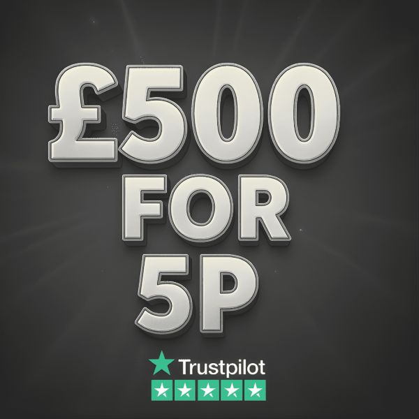 £500 FOR 5p