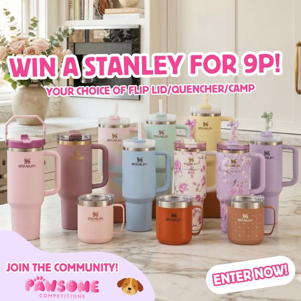 WIN A NEW Stanley Camp/Quencher/Flip Straw 🥤