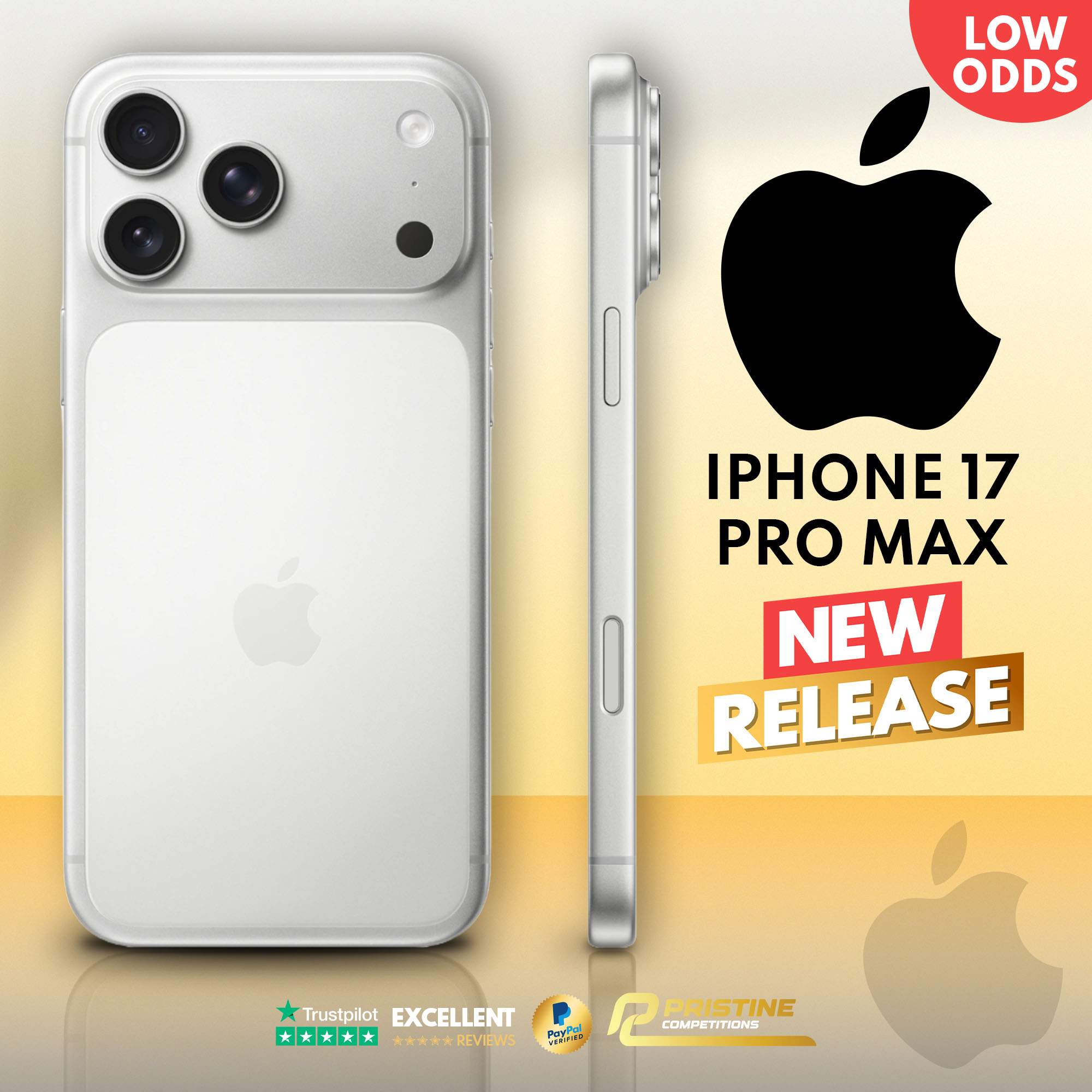 Apple iPhone 17 Pro MAX LOW ODDS #18
