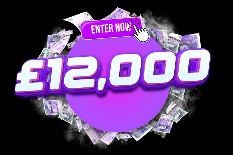 Win £12,000 Tax Free Cash