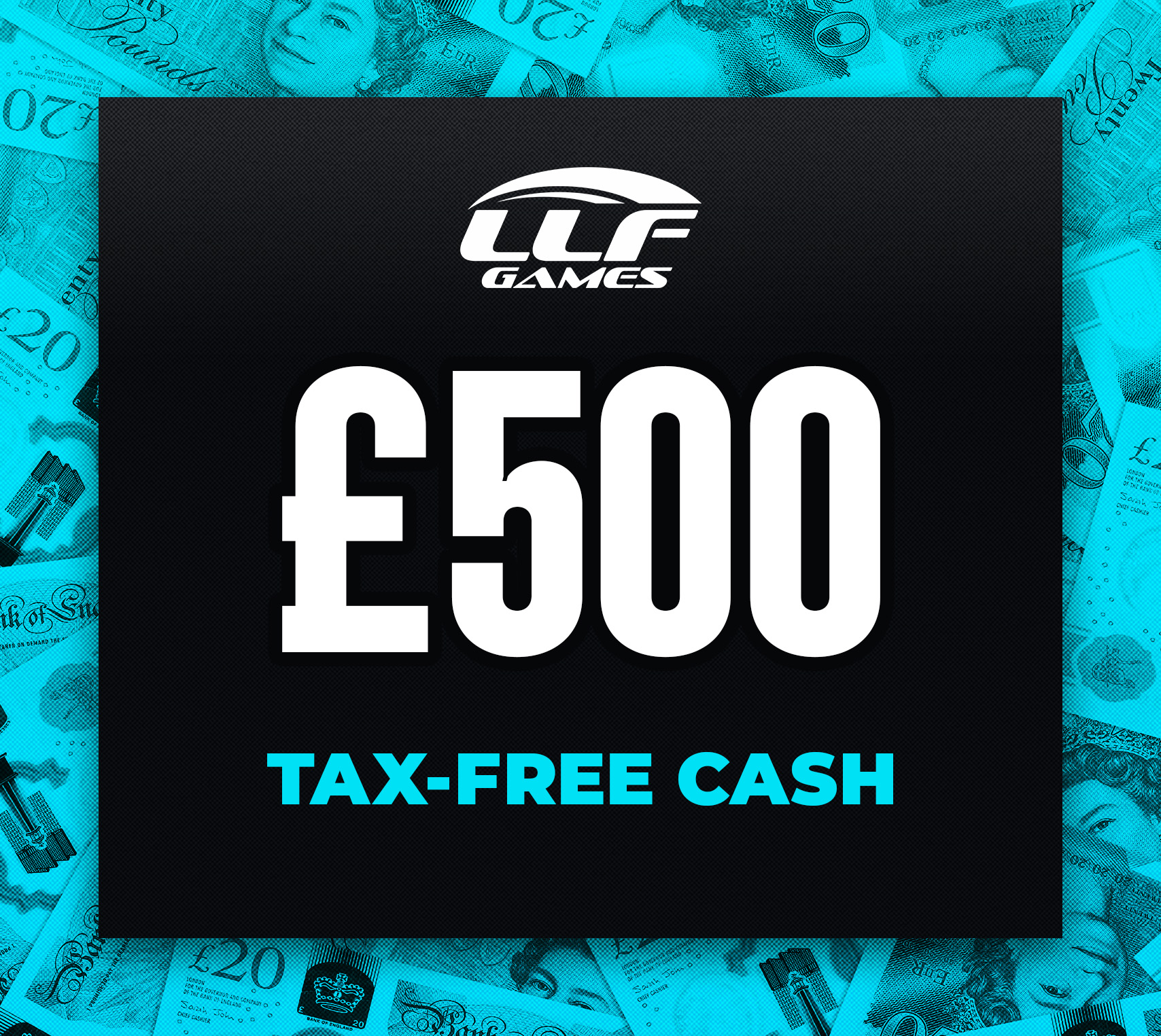Win £500 Cash For 99p!