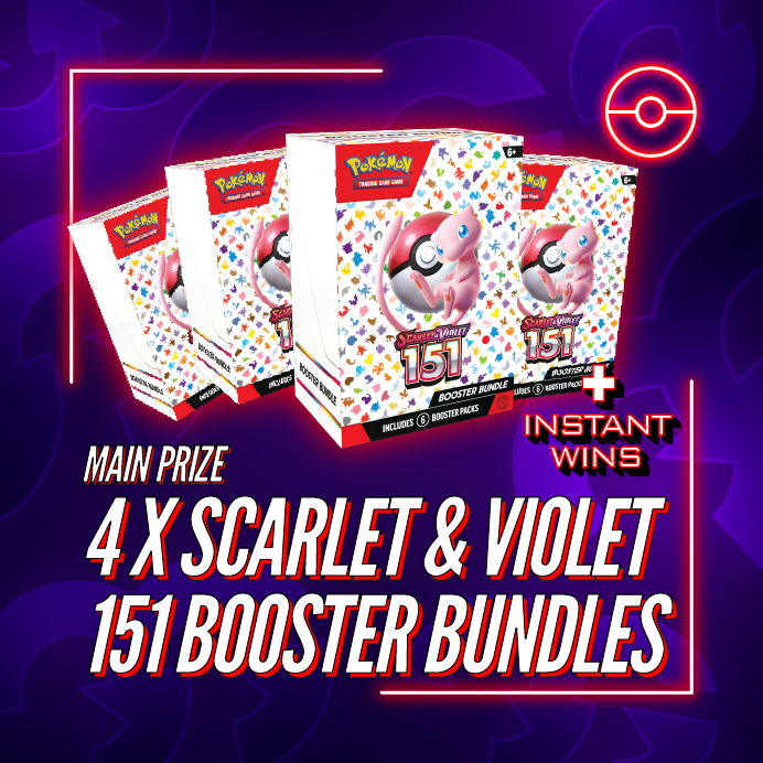 Scarlet and Violet 151 Booster Bundle + Instant Wins #30