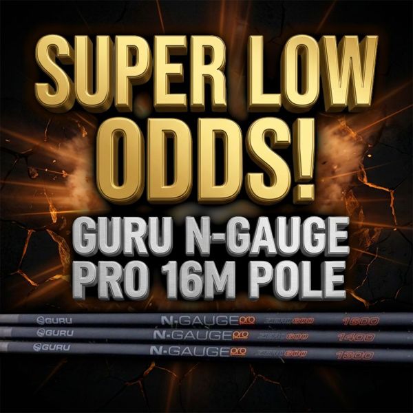 Guru N-Gauge Pro Pole 16m Pro Power Pack