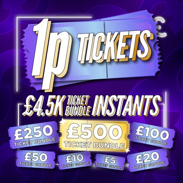 1p Ticket Bundle Comp + Instant Wins #2