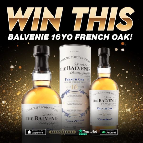 WIN THIS BALVENIE 16 YEAR OLD FRENCH OAK!