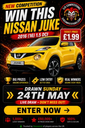 👉 Win This 2016 Nissan Juke