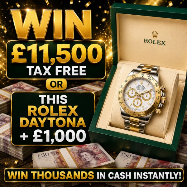 Win £11,500 or This Rolex Daytona + £1,000