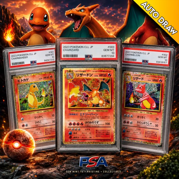 POKEMON Classic Collection SEQUENTIAL SET PSA 10 – RSP £1,500!