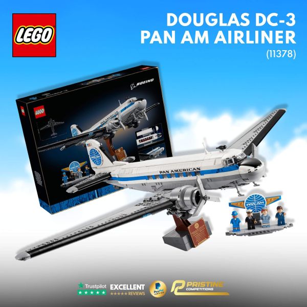 Lego Douglas DC-3 PAN AM Airliner