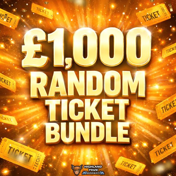 £1,000 RANDOM TICKET BUNDLE # 3