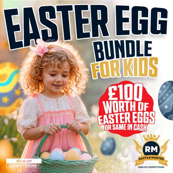 Happy Easter Penny Pinchers Easter Egg Bundle Or Take £100 In Cash Only 1p Per Entry