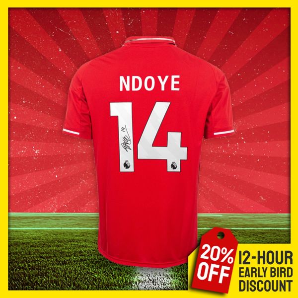 Forest Competition! Win this Dan Ndoye Signed Forest Shirt!