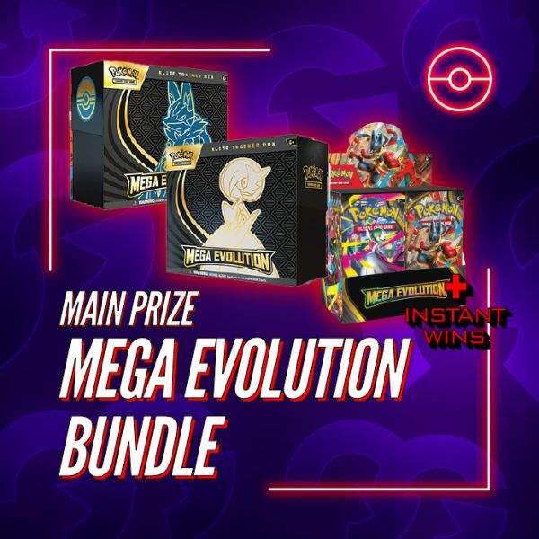 Mega Evolutions Pokémon Bundle + Instant Wins #25