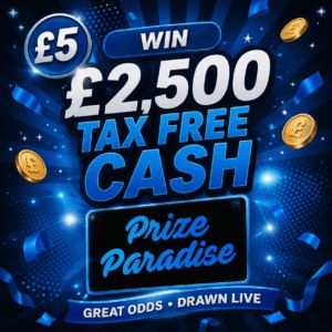 £2,500 Tax Free Cash – Great Odds