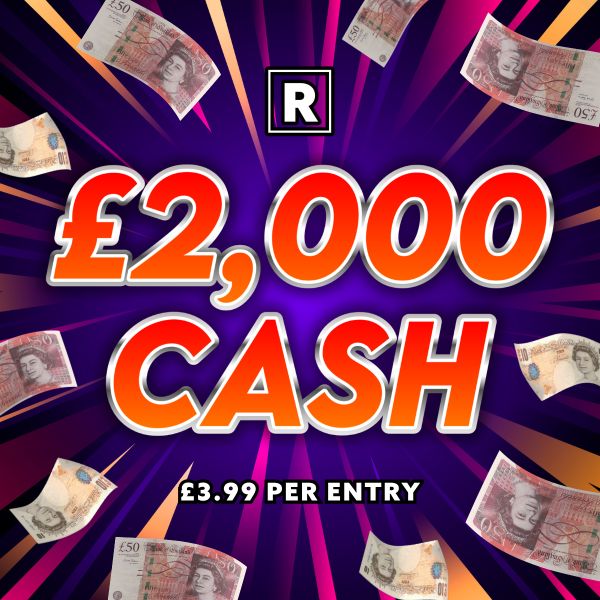 £2000 CASH (Multi Buy 5 for £15)