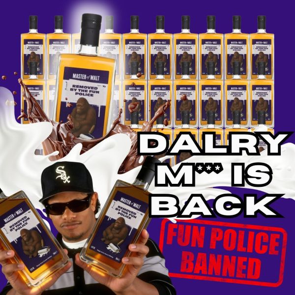 DALRY M*** IS BACK! WIN 2 BOTTLES OF REMOVED BY THE FUN POLICE + 50 MORE BOTTLES INSTANTLY!