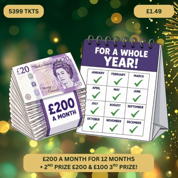 £200 a month for a year competition!