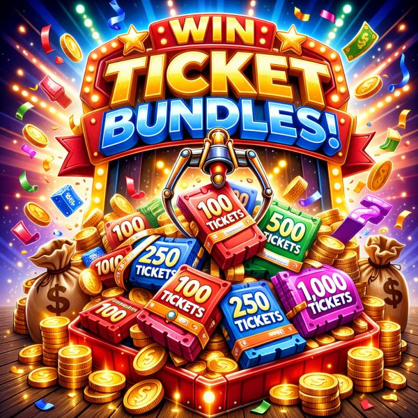 Ticket Bundle Machine – Win Tickets on Larger Competitions